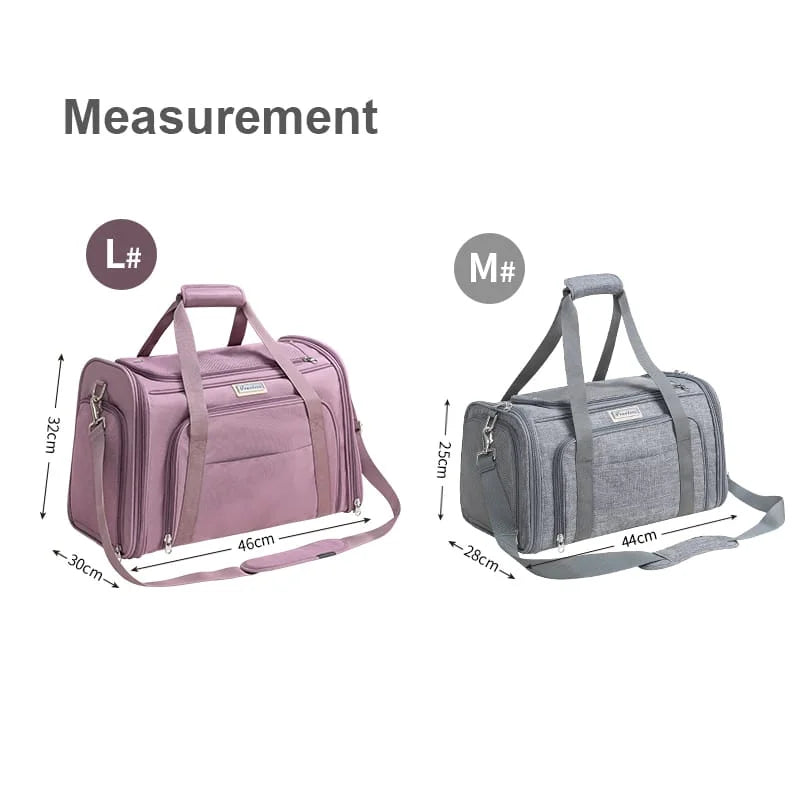 Truelove 3 Side Expandable Duffle Carrier I Medium I 44 x 28 x 25cm I Colors May Vary