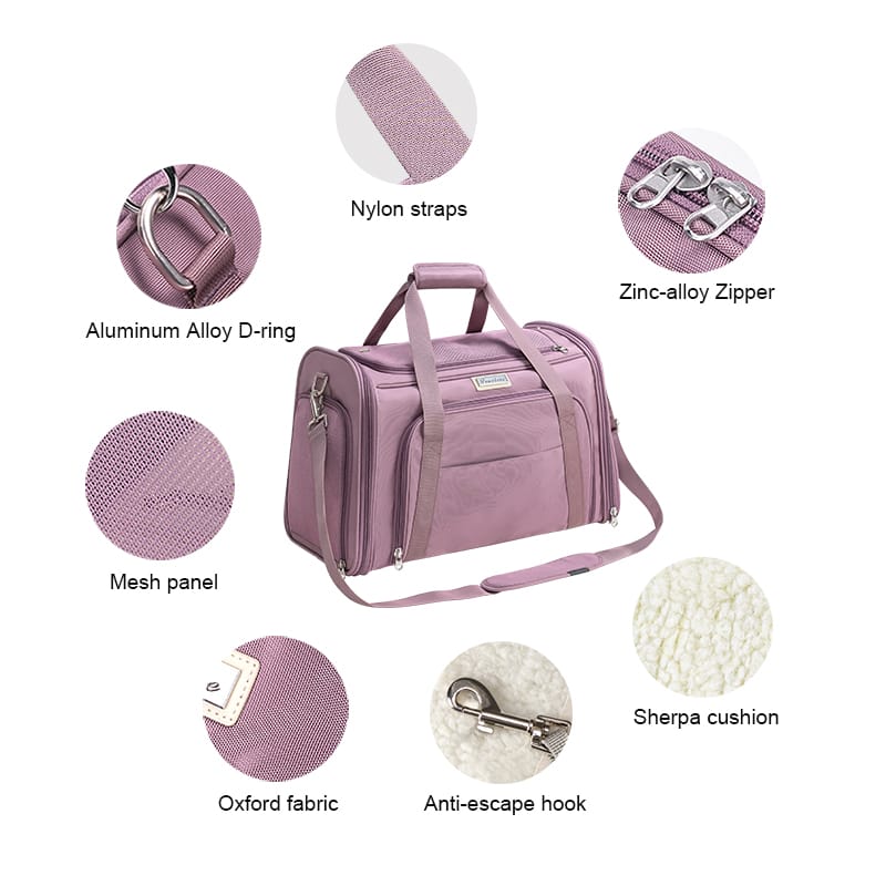 Truelove 3 Side Expandable Duffle Carrier I Medium I 44 x 28 x 25cm I Colors May Vary