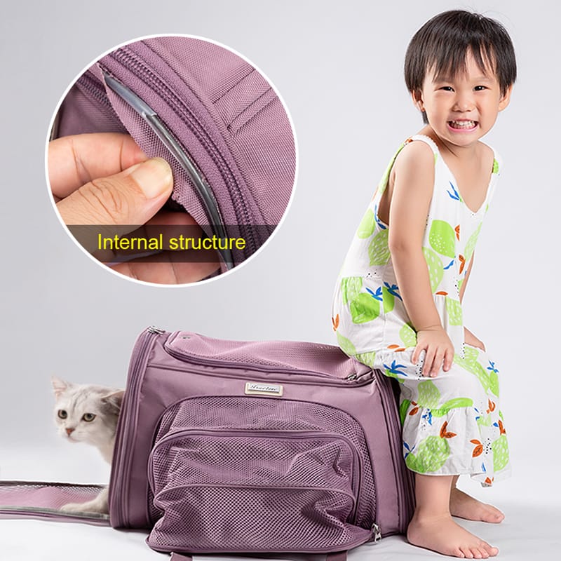 Truelove 3 Side Expandable Duffle Carrier I Medium I 44 x 28 x 25cm I Colors May Vary