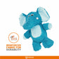 FOFOS Tough Dog Toy Elephant 23 x 13 x 27 cm