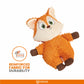 FOFOSTough Dog Toy Fox 22 x 10 x 28 cm