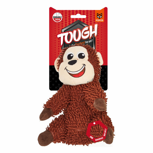 FOFOSTough Dog Toy Monkey 17.5 x 14.5 x 23.5 cm