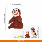 FOFOS Tough Dog Toy Monkey 17.5 x 14.5 x 23.5 cm