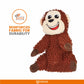 FOFOSTough Dog Toy Monkey 17.5 x 14.5 x 23.5 cm