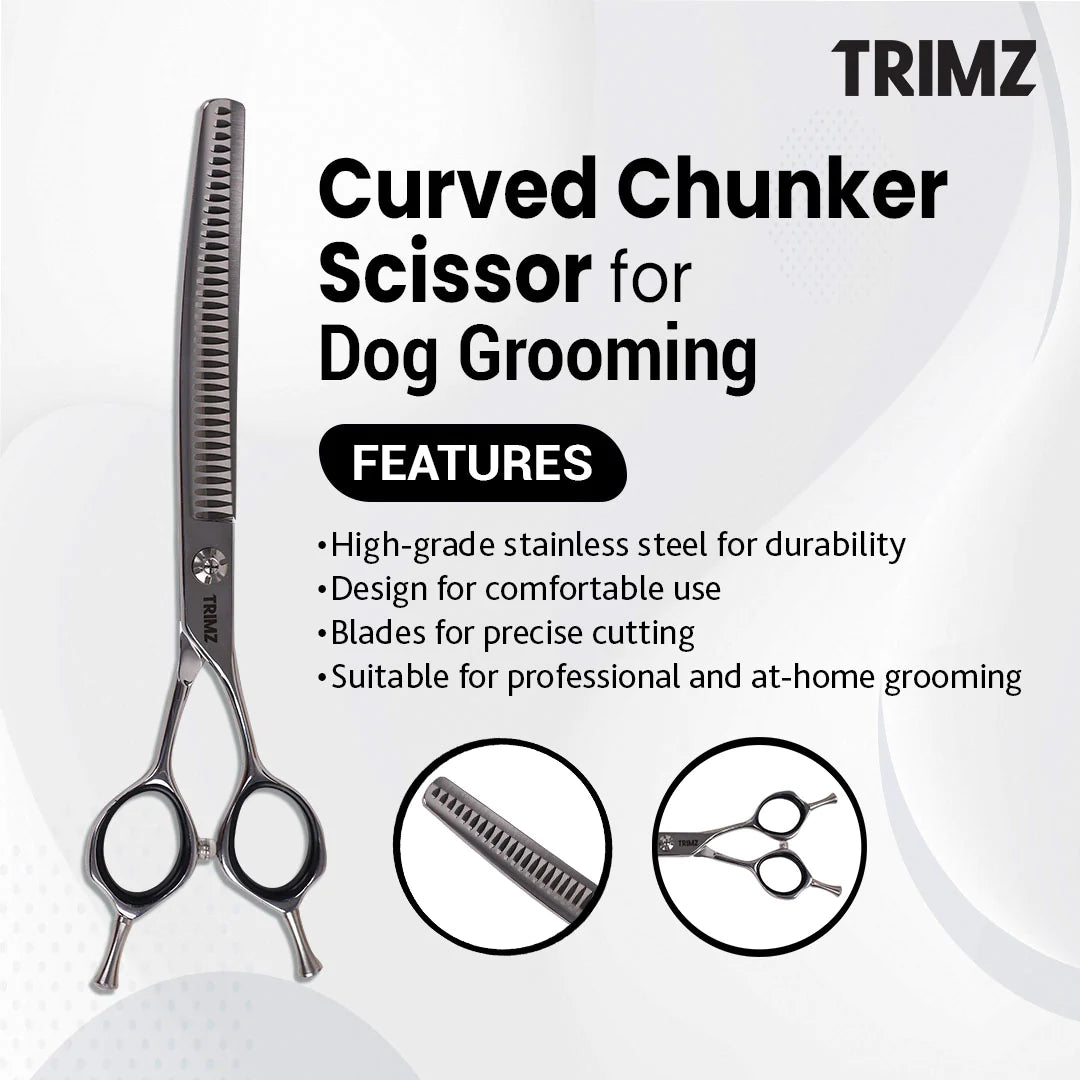 Trimz Curved Chunker Scissor 7inch