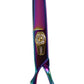 Trimz Left Handed Straight Scissor 7inch Rainbow