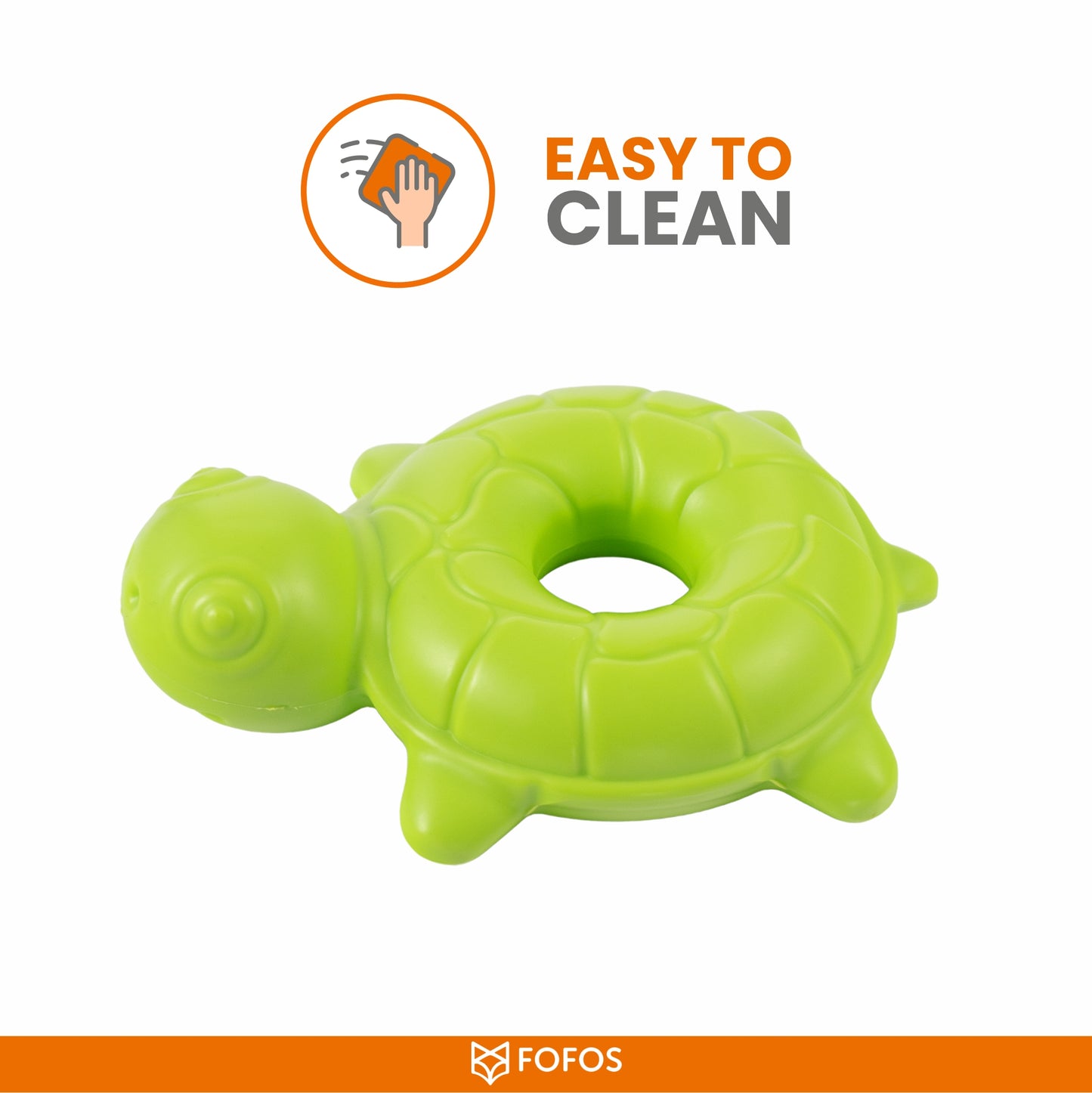 FOFOS Ocean Animal Chewing Squeaky Turtle 13 x 5 x 19 cm