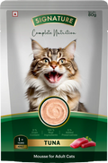 Signature Grain Zero Tuna Mousse Adult Cat Wet Food 80g (5+1) Buy 5 Get 1 Free