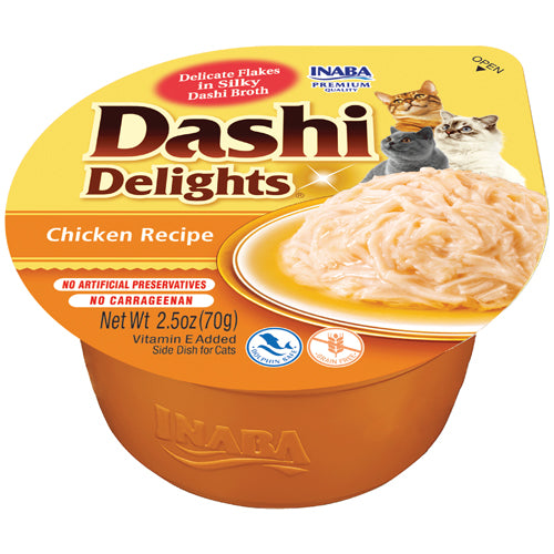 Inaba Dashi Delight Chicken Recipe Cat Treat 70g