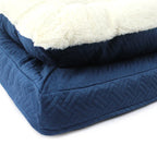 Pawpourri Orthopaedic Pillow Top Bed For Dog I Size - 30 x 40 x 6"