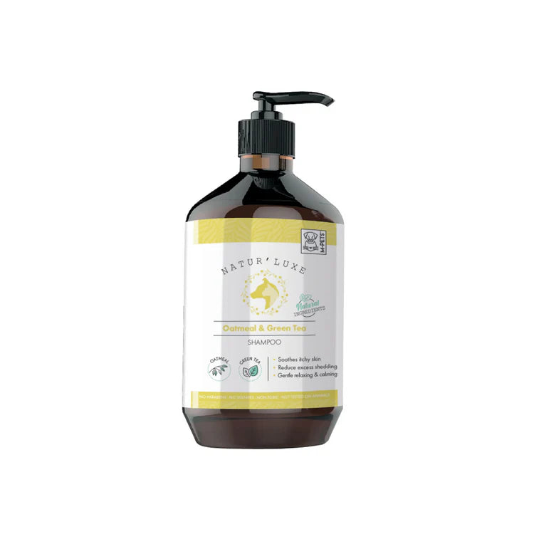 M-Pets Natur'luxe Oatmeal & Green Tea Shampoo 500ml