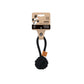 M-Pets Coto Loop Ball Natural Cotton Black Toy for Dogs 11cm
