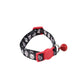 M-Pets ZANY Cat ECO collar Black & Red 1 cm x 20-30 cm