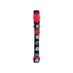 M-Pets ZANY Cat ECO collar Black & Red 1 cm x 20-30 cm