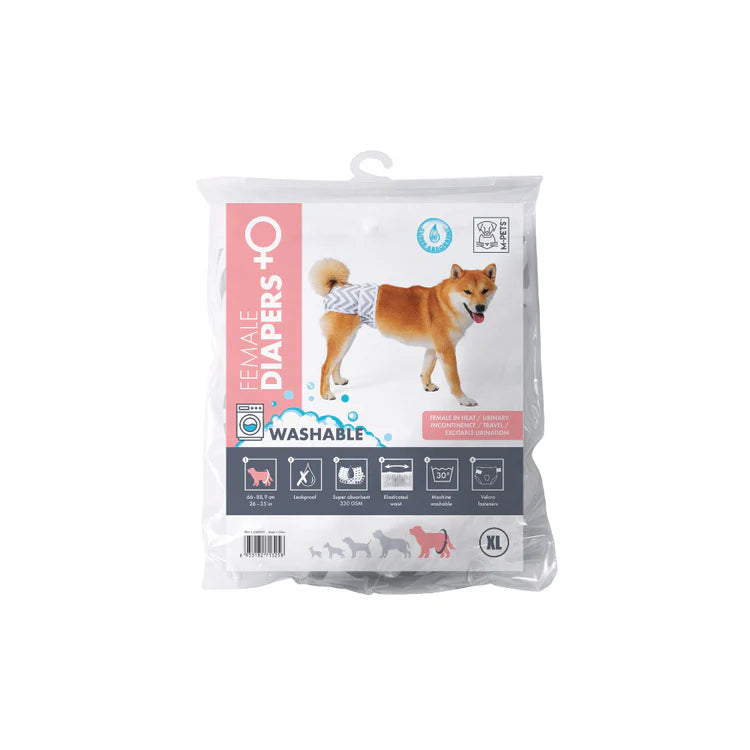 M-Pets FeMale Washable Diapers For Dogs
