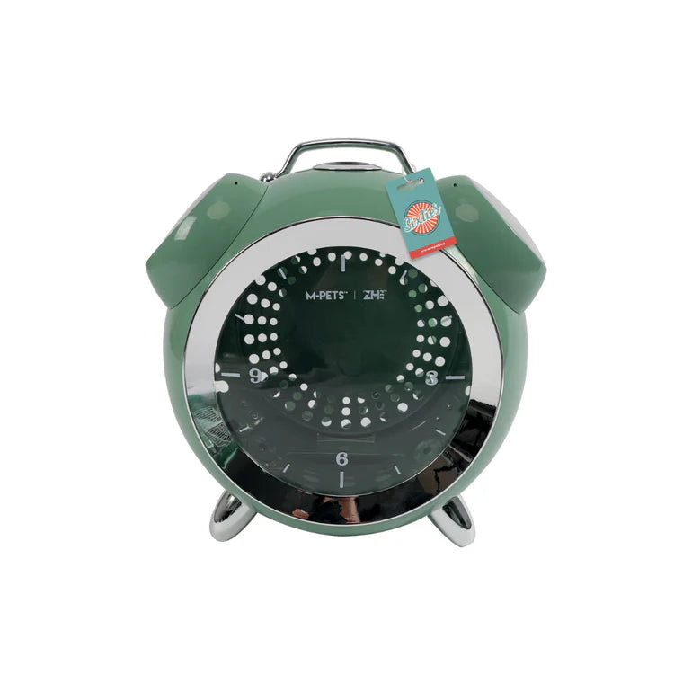 M-Pets Sixties Clock Carrier 40.1x44x25.9cm for Puppies & Cats