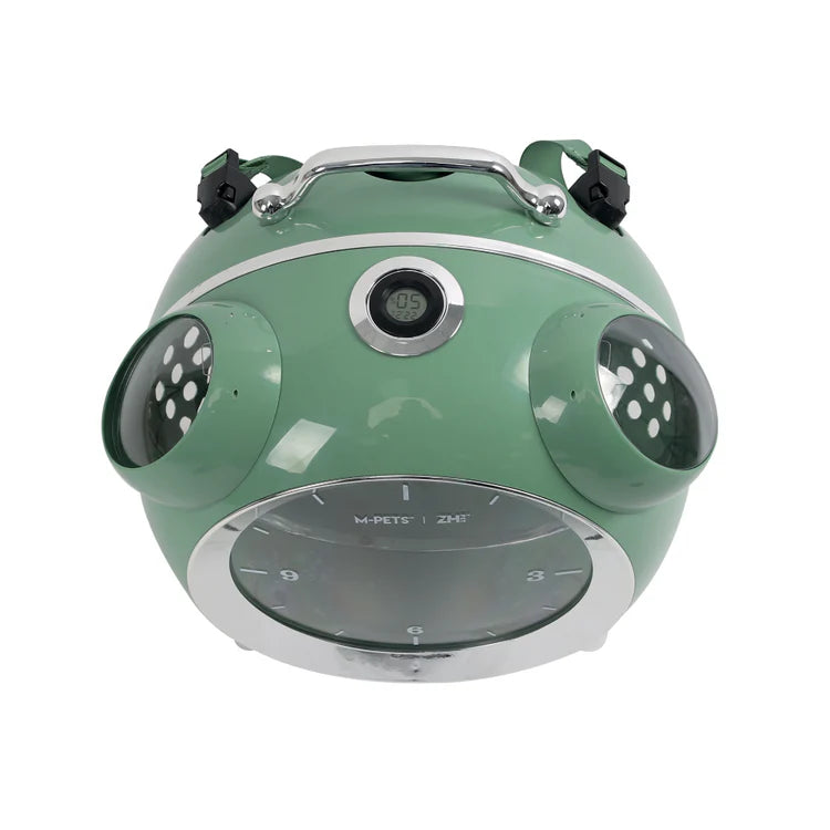 M-Pets Sixties Clock Carrier 40.1x44x25.9cm for Puppies & Cats