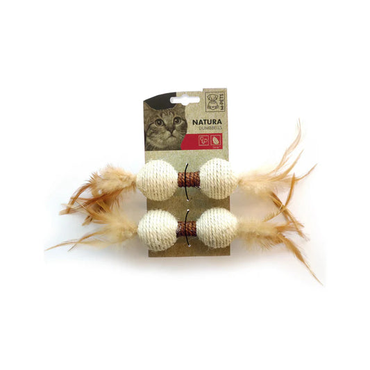 M-Pets Natura Dumbbells Toy for Cats