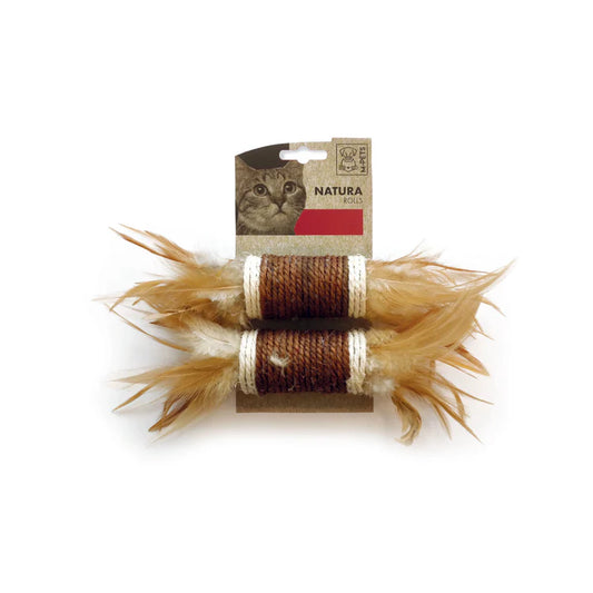 M-Pets Natura Rolls Toy for Cats
