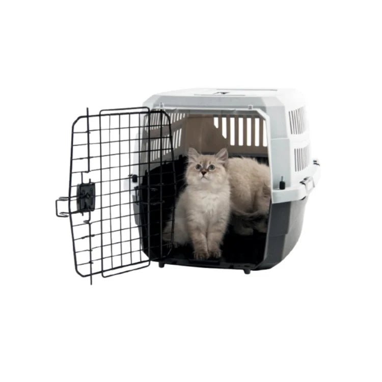 M-Pets Viaggio Carrier (32") IATA Approved For Dogs & Cats L 81.3x56x58.5cm Holds Up To 22kg Black