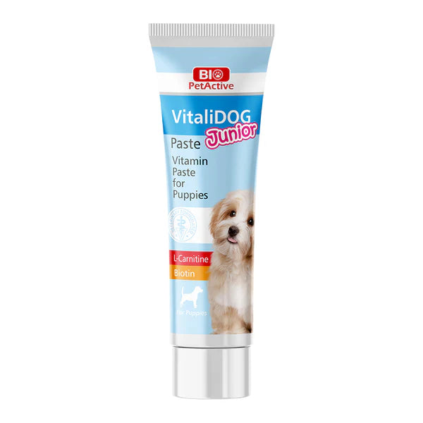 Bio Pet Active Vitali Dog Paste Junior Vitamin Paste For Dogs 100ml
