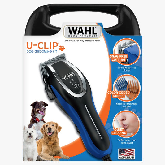 Wahl U-Clip Clipper Grooming Kit Blue & Black