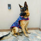 Caninkart Printed Jacket For Your Furry Friend - Blue Blossom