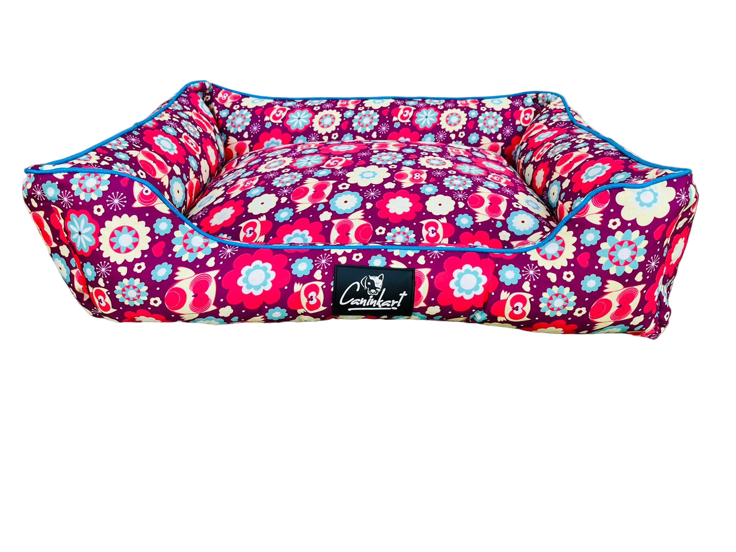 Caninkart Premium Printed Lounger Bed For Dogs