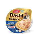 Inaba Dashi Delight Chicken with Tuna Recipe Cat Treat 70g