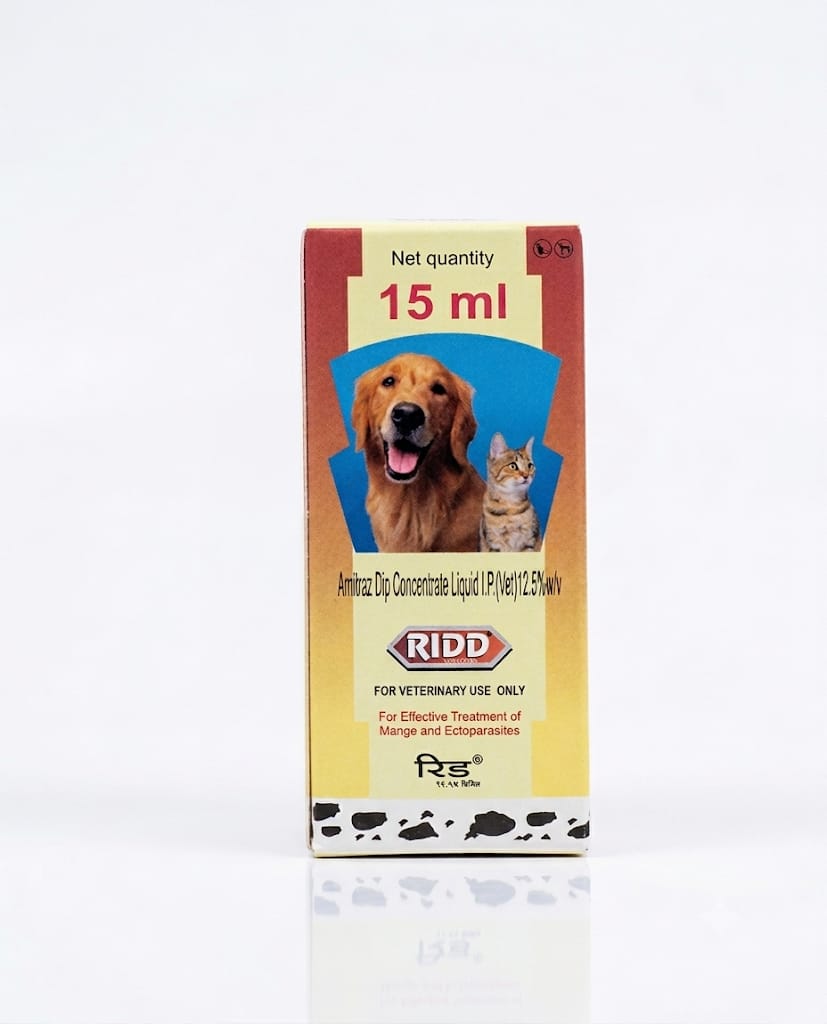 Pet Care Ridd Anti Tick & Flea Solution For Dogs 15ml
