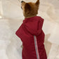 Pet Snugs Maroon Windcheater For Your Furry Friend