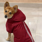 Pet Snugs Maroon Windcheater For Your Furry Friend