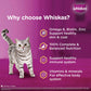 Whiskas Adult (1+ Year) Tuna and White Fish Wet Cat Food 80g (Pack of 14)