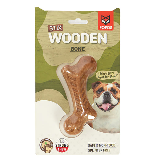 FOFOS Woodplay Bone 12 x 6 x 3 cm