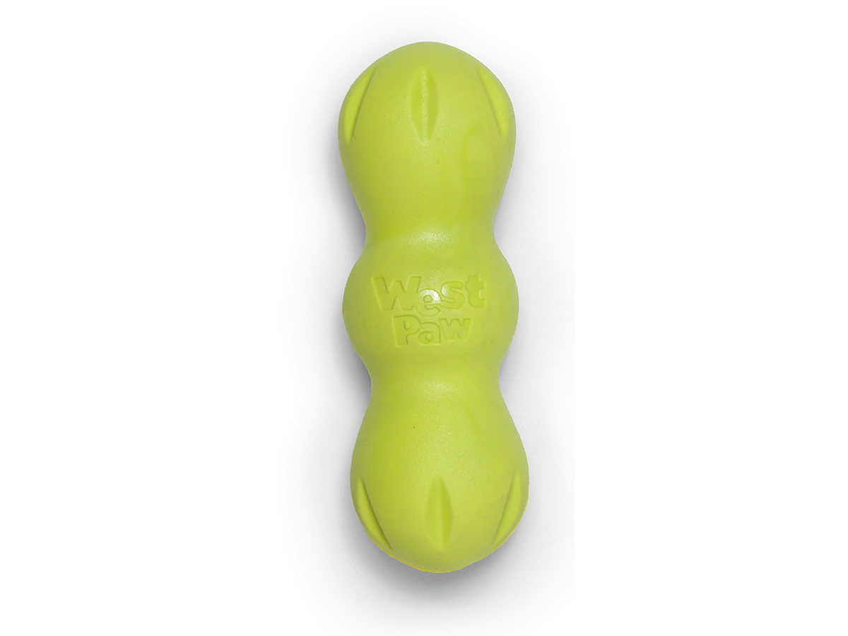 West Paw Zogoflex Rumpus Dog Toy -  Granny Smith