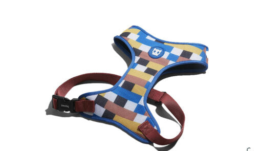 Zee dog Blocks Air Mesh Plus Harness For Dogs
