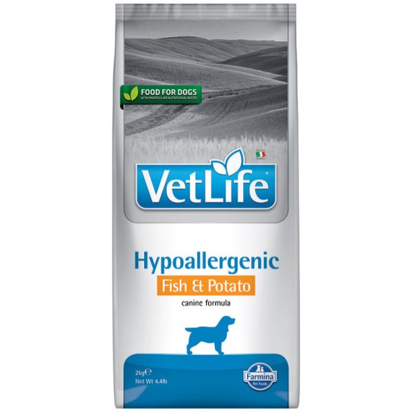 Farmina Vet Life Hypoallergenic Fish & Potato Food For Dog 2kg