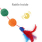Gigwi Extendable Feather Teaser Catwand Car Toy 68 x 2.50 x 2.50cm