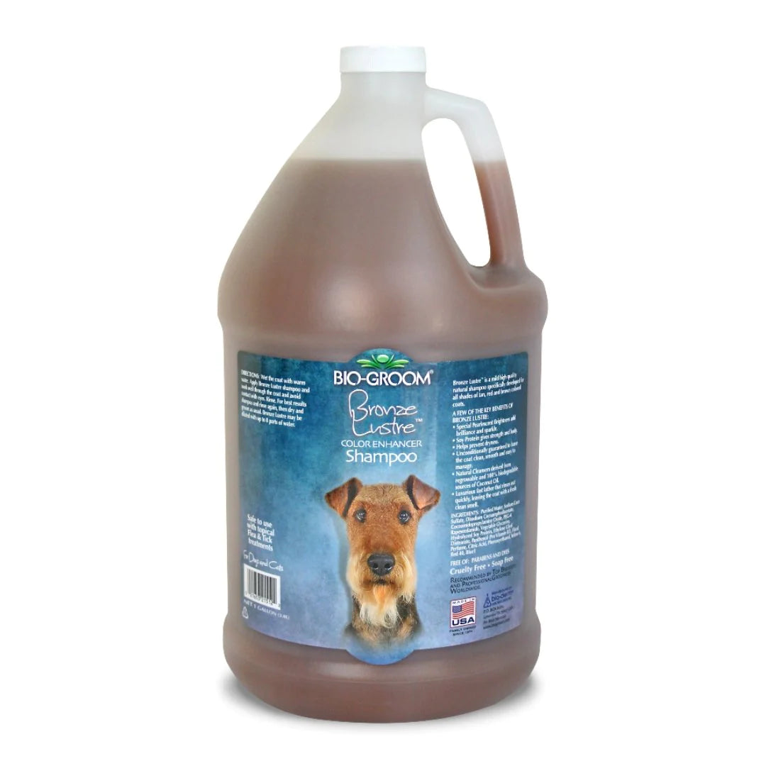 Bio-Groom Bronze Luster Vegan & Cruelty-free Color Shampoo for Dogs 3.8L