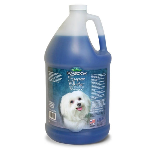 Bio-Groom Super White Coat Vegan & Cruelty-free Brightening Dog Shampoo 3.8L
