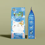 Nutra Pet Tofu Snowflake Clumping Cat Litter Green Tea - 7 Liters