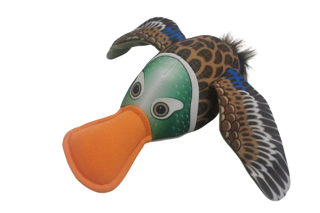 Nutra Pet The Quack Duck Plush & Squeaker Dog Toy