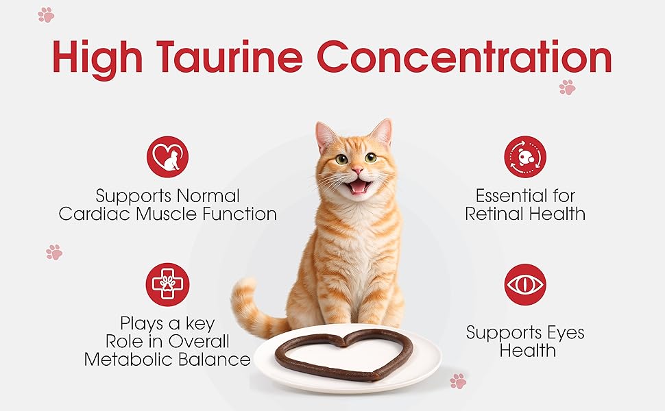 GimCat Expert Line Taurine Paste Extra Paste for Heart & Eye Support For Cats 50g