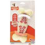Nylabone Power Chew Action Ridges Bacon Flavor Chew Toy Up To 16kg Dogs 13.97cm x 2.54cm x 6.35cm