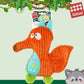 Gigwi Jungle Explorers Wolf Squeaky Dog Toy