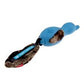 Gigwi Duck Push To Mute with Plush Tail Dog Toy Blue