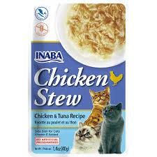 Inaba Chicken Stew Chicken & Tuna Recipe Treats For Cats 40g