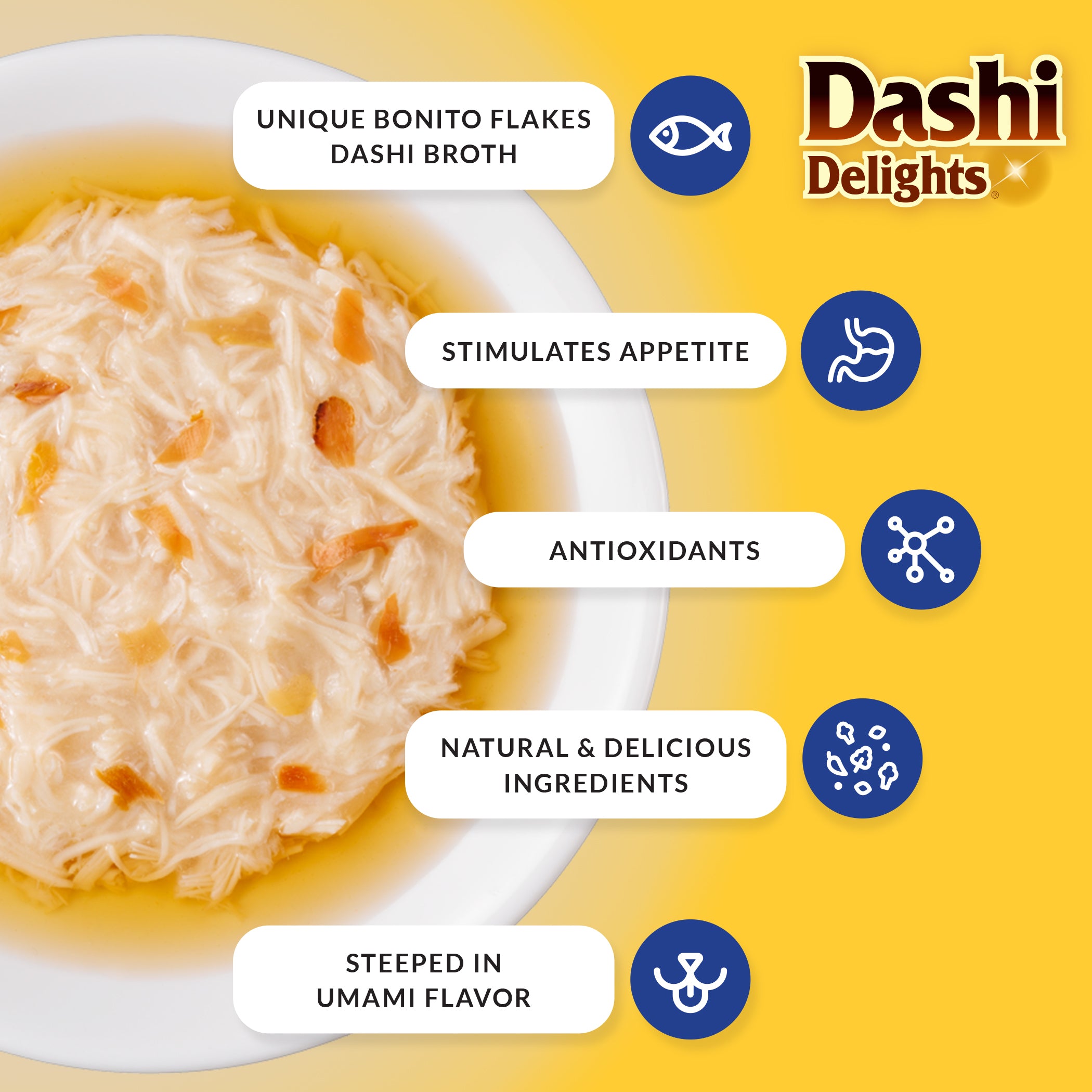 Inaba Dashi Delight Chicken Recipe Cat Treat 70g