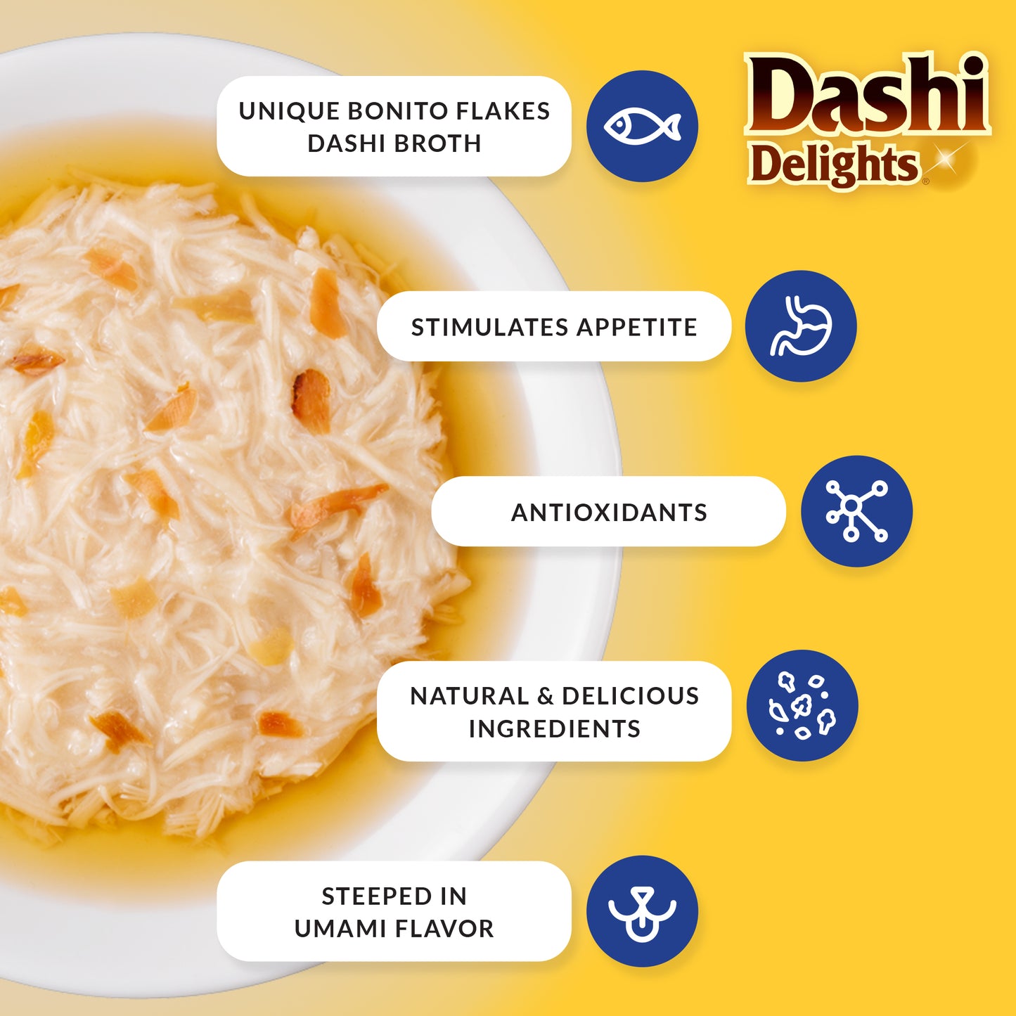 Inaba Dashi Delight Chicken with Tuna & Recipe Cat Treat 70g