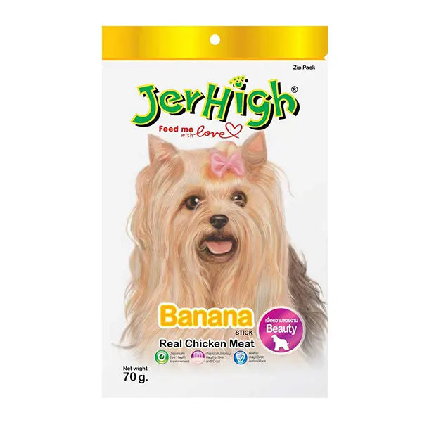 Jer High Chicken Banana Real Chicken Meat 70g